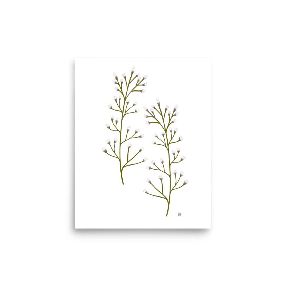 Neutral Floral Wall Art Branches Art