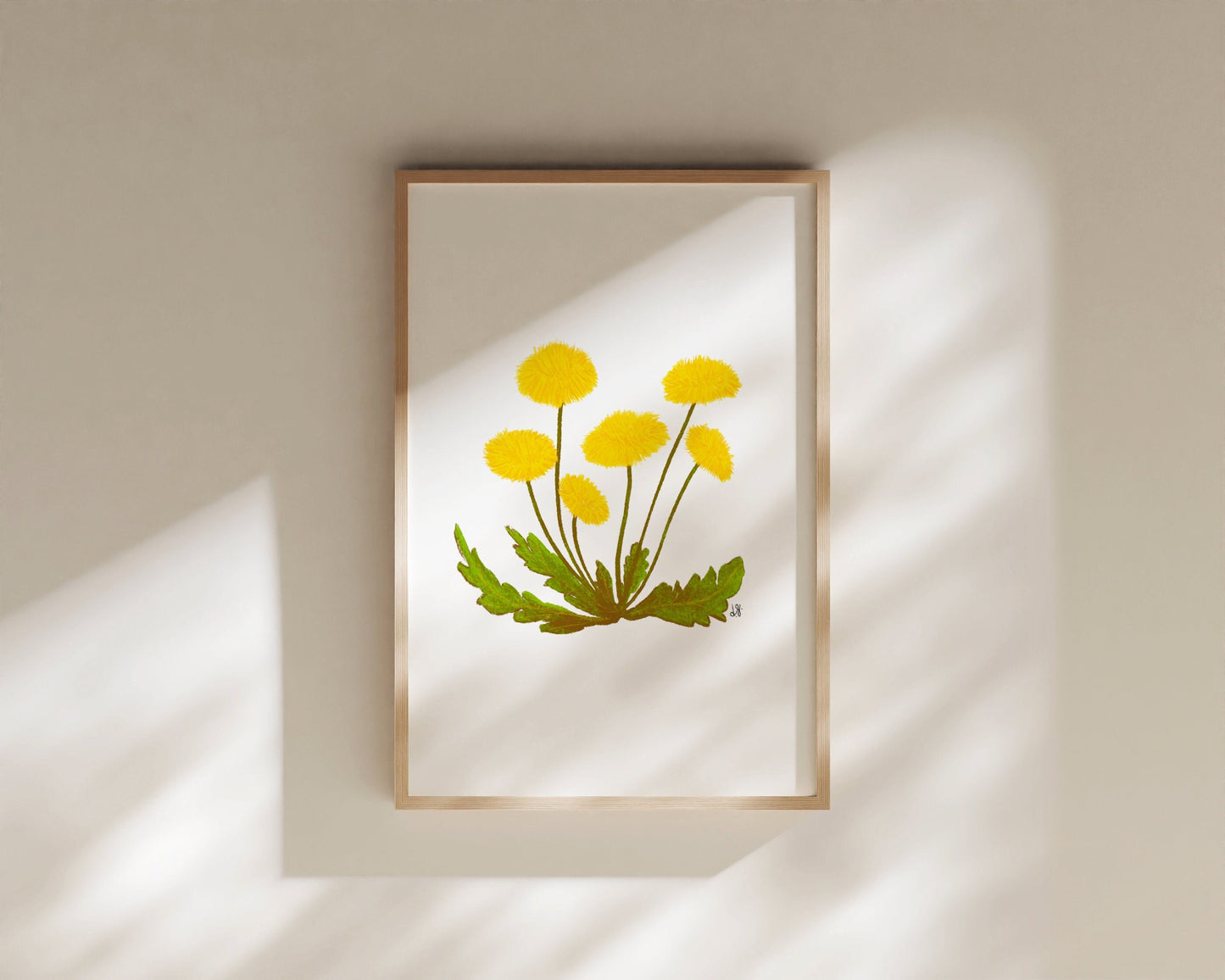 Dandelion Wall Art Print