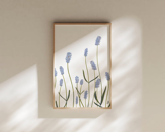 Lavender Botanical Print